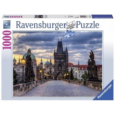 PUZZLE RAVENSBURGER 1000 dlk 197385 PRAHA KARLV MOST