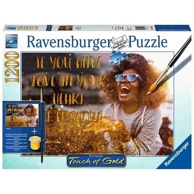 PUZZLE RAVENSBURGER TOUCH OF GOLD 1200 dlk 199334 UKA LSKU