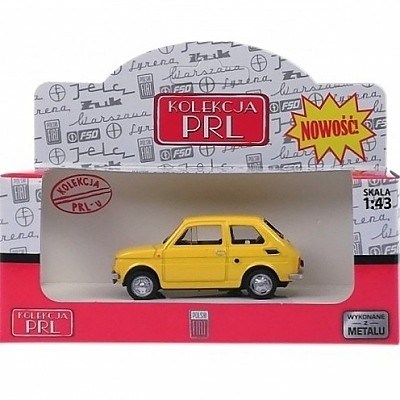 FIAT 126p YELLOW
