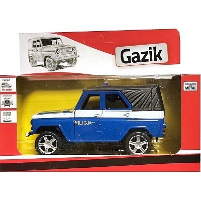 GAZÍK MILICJA GRANICZNA SE SVĚTLEM A ZVUKEM PULL BACK