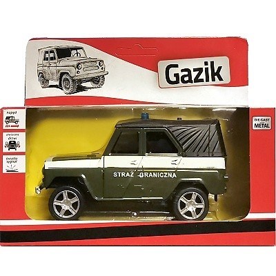 GAZÍK STRAŽ GRANICZNA SE SVĚTLEM A ZVUKEM PULL BACK