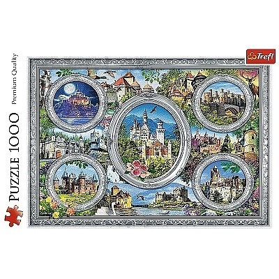 PUZZLE TREFL 1000 dílků 10583 HRADY