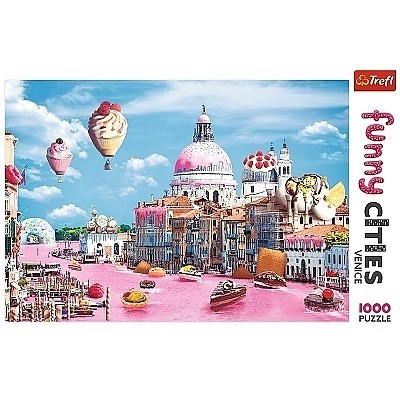 PUZZLE TREFL 1000 dílků 10598 SLADKOSTI V BENÁTKÁCH