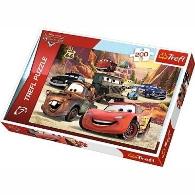 PUZZLE TREFL 13208 200 dílků CARS