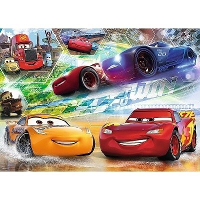 PUZZLE TREFL 200 dílků 13232 CARS 3