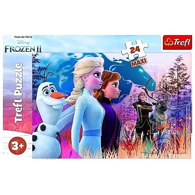 PUZZLE TREFL 14298 24d MAXI LEDOVÉ KRÁLOVSTVÍ 2 FROZEN 2