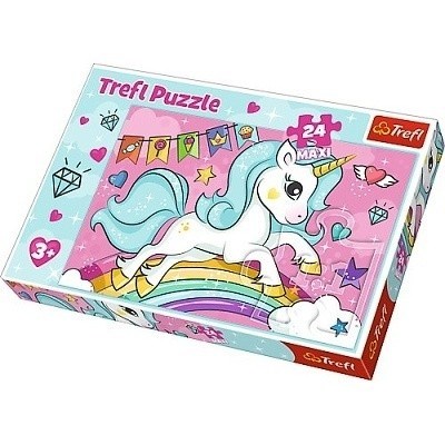 PUZZLE TREFL 14302 24d MAXI JEDNOROŽEC