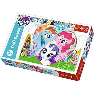 PUZZLE TREFL 30 dílků 18241 MY LITTLE PON 