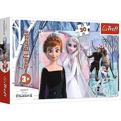 PUZZLE TREFL 30 dílků 18275 LEDOVÉ KRÁLOVSTVÍ FROZEN II
