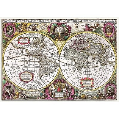 PUZZLE TREFL 27095 2000 dílků HISTORICKÁ MAPA SVĚTA