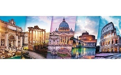 PUZZLE TREFL 500 dlk PANORAMA 29505 POHLED DO ITLIE