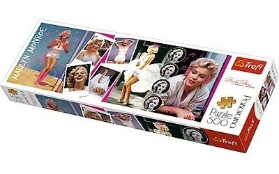 PUZZLE TREFL 500 dlk PANORAMA 29509 MARILYN MONROE KOL