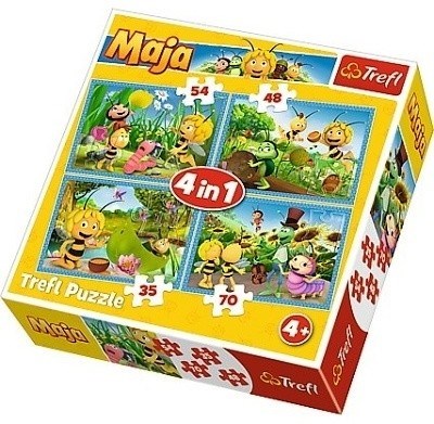 PUZZLE TREFL 34320 4 v 1 35,48,54 a 70 dílků 
