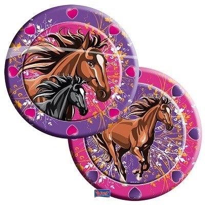 TALÍŘE PÁRTY KONĚ 23 cm 8 ks