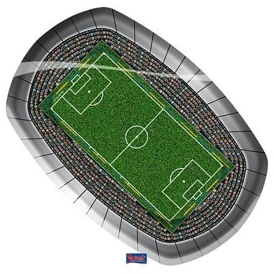TALÍŘE PÁRTY FOTBAL 18x27 cm 8 ks