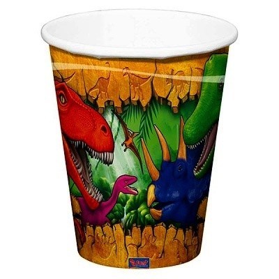 KELÍMKY PÁRTY DINOSAUŘI 250 ml 6 ks