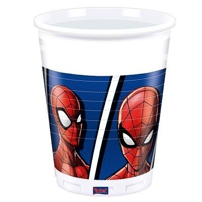 KELÍMKY PÁRTY SPIDERMAN 200ml 8 ks