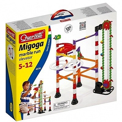 KULIČKOVÁ DRÁHA QUERCETTI MIGOGA MARBLE RUN ELEVATOR 150 PCS.