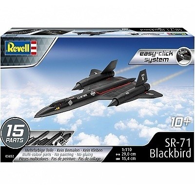 REVELL 03652  SR-71 BLACKBIRD EASY CLICK
