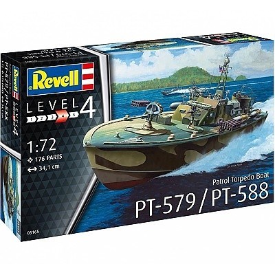 REVELL 05165 PATROL TORPEDO BOAT PT-579/PT-588