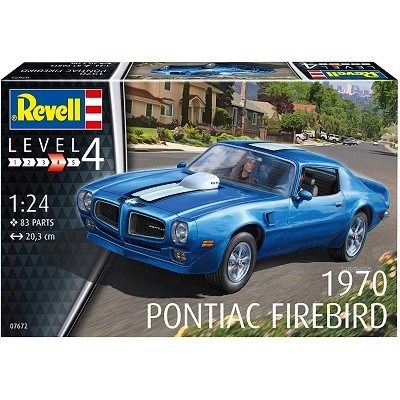 REVELL 07672 PONTIAC FIREBIRD 1970