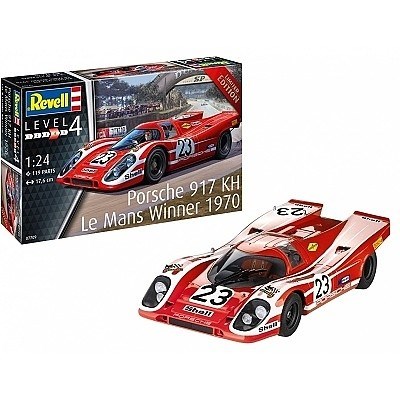 REVELL 07709 PORSCHE 917 KH LE MANS WINNER 1970 LIMITED EDITION