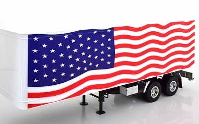 NÁVĚS 2 NÁPRAVY STARS & STRIPES WHITE / BLUE / RED