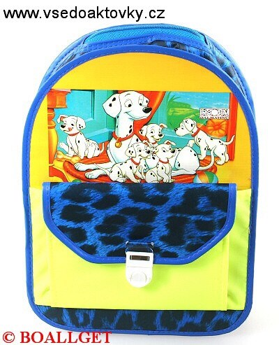 Batoh dětský, výška 29cm, šířka 21cm, 1 přední venkovní kapsa