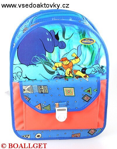 Batoh dětský, výška 29cm, šířka 21cm, 1 přední venkovní kapsa