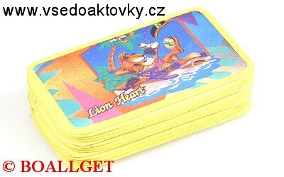 PENÁL Lion 1,3.zipový, textil
