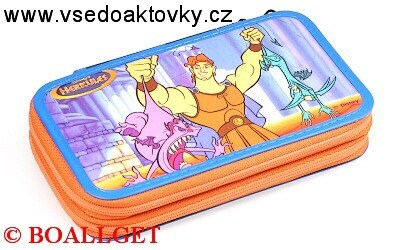 PENÁL HERKULES , 2.zipový, omyvatelný  T10/3 D