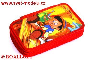 PENÁL PINOCCHIO II, 2.zipový, omyvatelný  T10/3 D