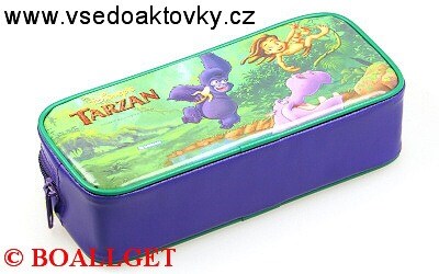 PENÁL TARZAN , 1.zipový, omyvatelný, etue