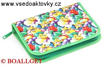 PENÁL Čmeláci, 1.zipový , textil