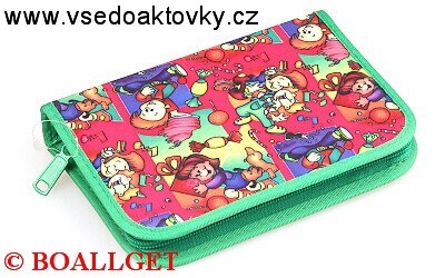 PENÁL Děti, 1.zipový , textil