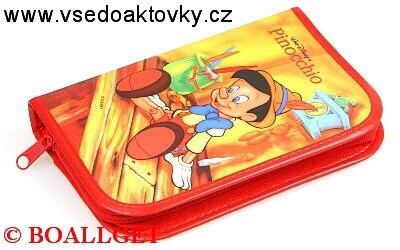 PENÁL  PINOCCHIO I, 1.zipový, omyvatelný  T-44/1 D