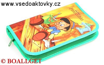 PENÁL PINOCCHIO II , 1.zipový, omyvatelný  T-44/1 D
