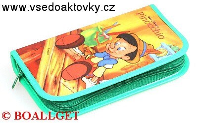 PENÁL PINOCCHIO II, 1.zipový, omyvatelný  T-47/1 D