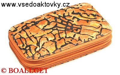 PENÁL cikcak korek, 2.zipový  T-10/3 I