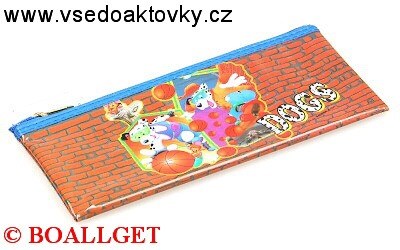 PENÁL kapsa DALMATIN II, 1.zipový, omyvatelný