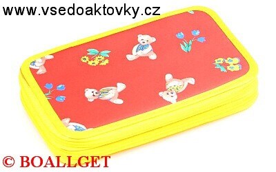 PENÁL Míšové, 2.zipový, textil  T-10/3 U