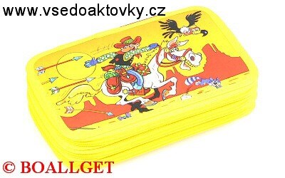 PENÁL Kovboj, 3.zipový, umyvatelný  T10/4 B