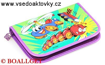 PENÁL Stonožka, 1.zipový , omyvatelný