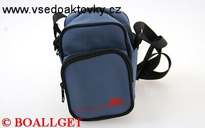 Pouzdro - obal na fotoaparát, 2 kapsy, dlouhé ucho