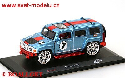 HUMMER H3 TUNER BLUE