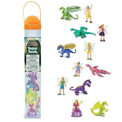 SAFARI 100104 TUBA VÍLY A DRACI 12 MINIFIGUREK