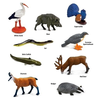 SAFARI 102488 TUBA EVROPSK ZVATA 9 MINIFIGUREK