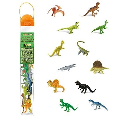 SAFARI 699004 TUBA PREHISTORICK ZVATA MASORAV DINOSAUI 12 MINIFIGUREK