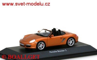 PORSCHE BOXSTER S 2ND GENERATION GOLD METALLIC LIMITED EDITION 1000 PCS.