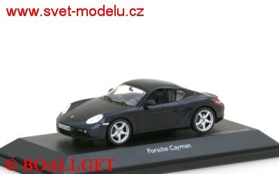 PORSCHE CAYMAN 2ND GENERATION NACHTBLUE METALLIC LIMITED EDITION 1000 PCS.